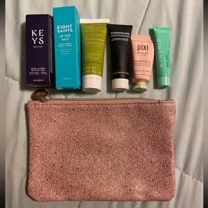 NEW skincare bundle Eight Saints, Pixi, kinship, Korres, Keys Soulcare, Evlo